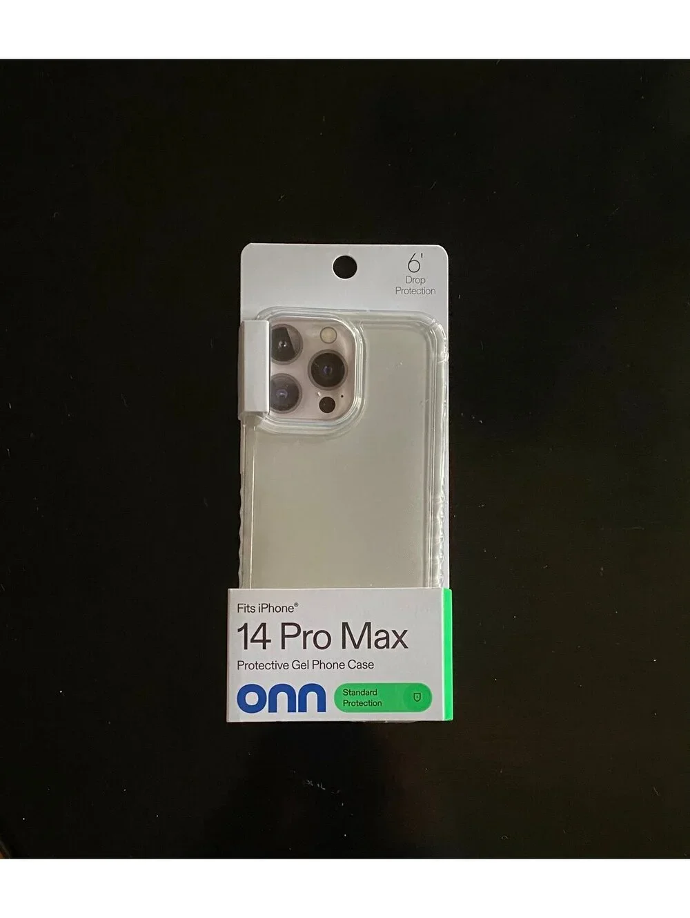 Onn Case for iPhone 14 Pro Max Clear